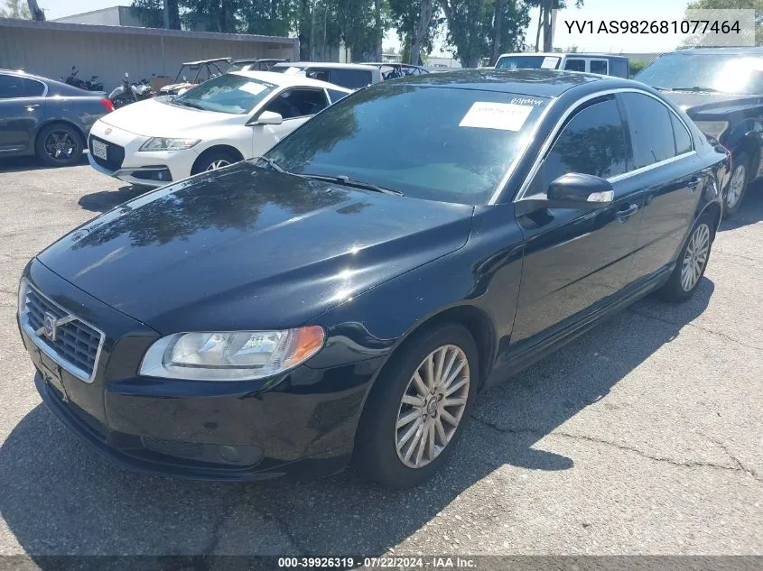 YV1AS982681077464 2008 Volvo S80 3.2