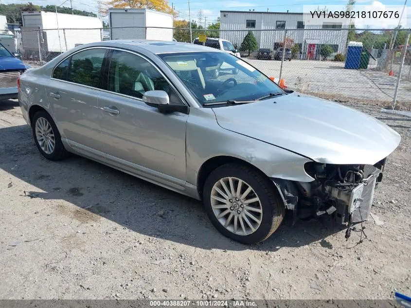 2008 Volvo S80 3.2 VIN: YV1AS98218107676 Lot: 40388207