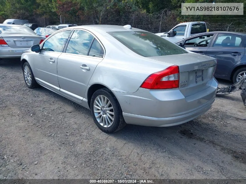 2008 Volvo S80 3.2 VIN: YV1AS98218107676 Lot: 40388207