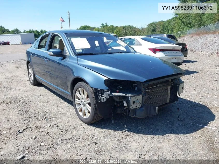 2009 Volvo S80 3.2 VIN: YV1AS982391106372 Lot: 40225173