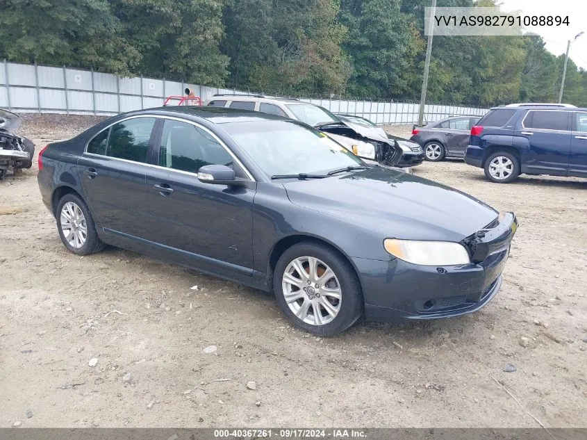 2009 Volvo S80 3.2 VIN: YV1AS982791088894 Lot: 40367261