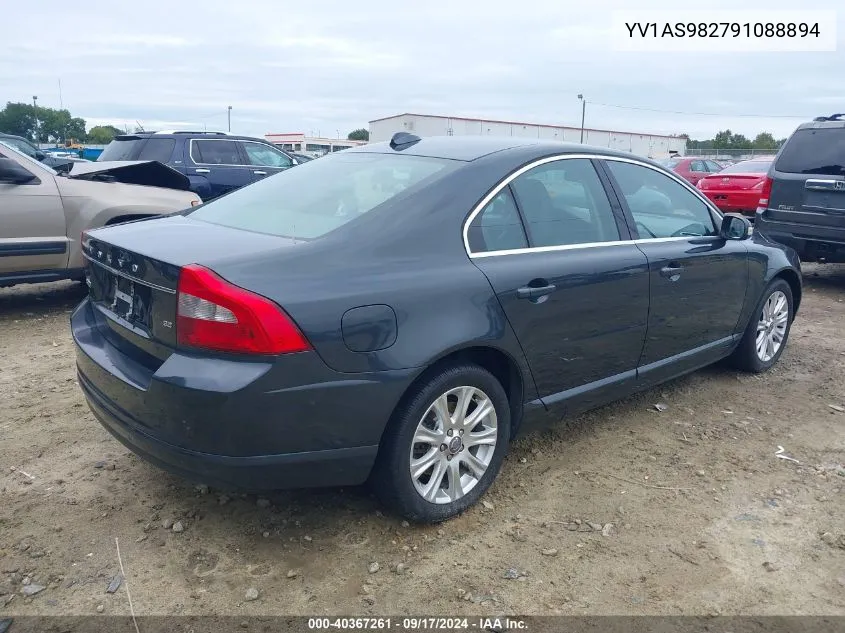 2009 Volvo S80 3.2 VIN: YV1AS982791088894 Lot: 40367261