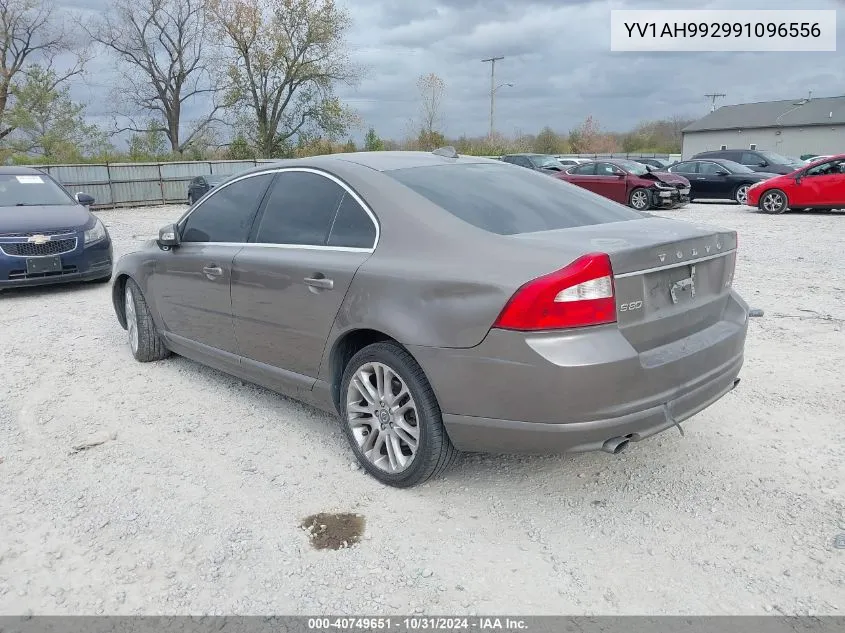 2009 Volvo S80 T6 VIN: YV1AH992991096556 Lot: 40749651