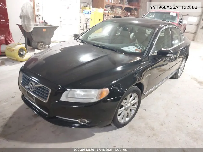 YV1960AS5A1122803 2010 Volvo S80 3.2