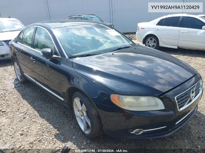 YV1992AH9A1120429 2010 Volvo S80 T6