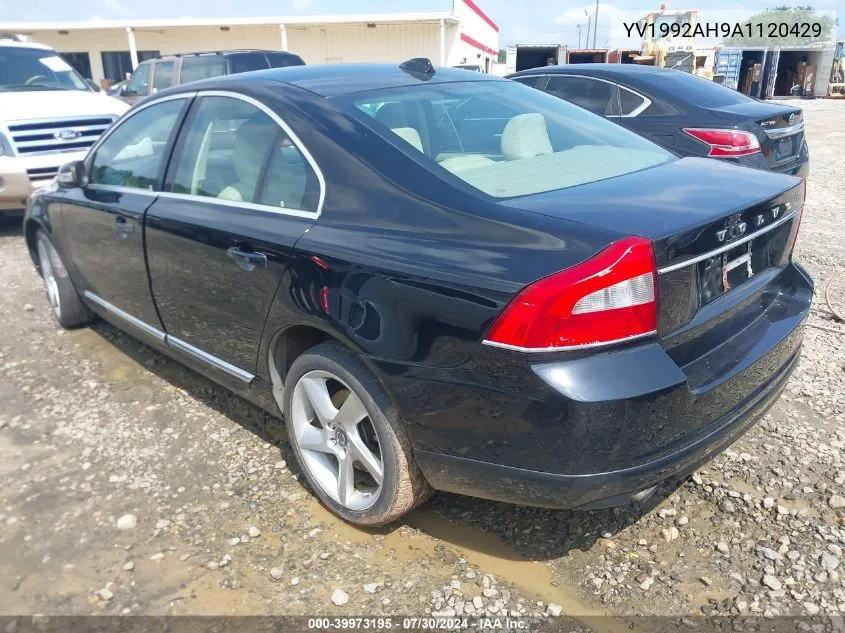 YV1992AH9A1120429 2010 Volvo S80 T6