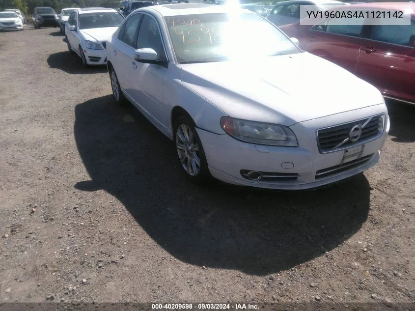 2010 Volvo S80 3.2 VIN: YV1960AS4A1121142 Lot: 40209598