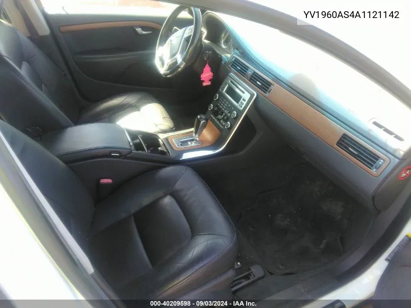 YV1960AS4A1121142 2010 Volvo S80 3.2