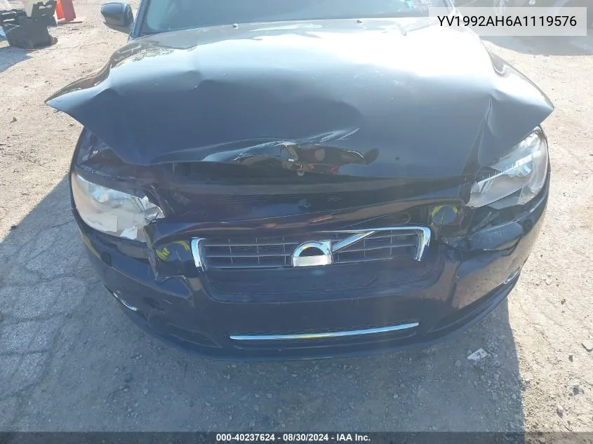 2010 Volvo S80 T6 VIN: YV1992AH6A1119576 Lot: 40237624