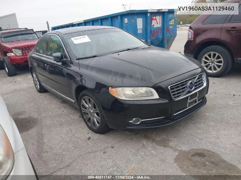 2010 Volvo S80 3.2 VIN: YV1960AS3A1129460 Lot: 40811747