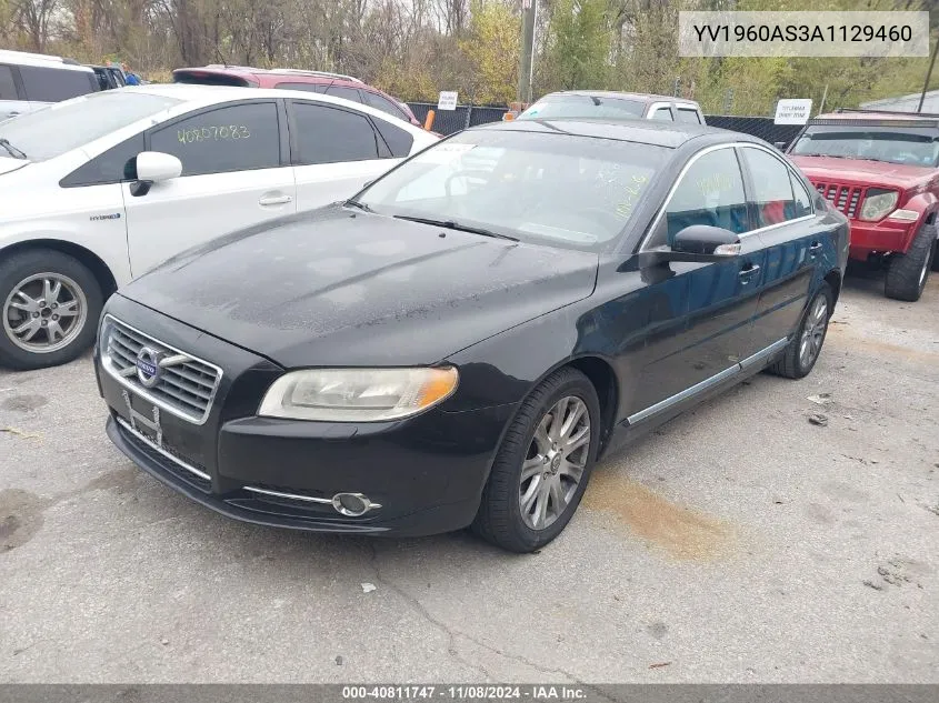 2010 Volvo S80 3.2 VIN: YV1960AS3A1129460 Lot: 40811747