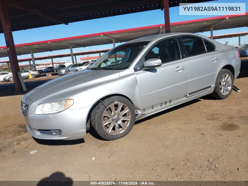 2010 Volvo S80 3.2 VIN: YV1982AS9A1119831 Lot: 40825974