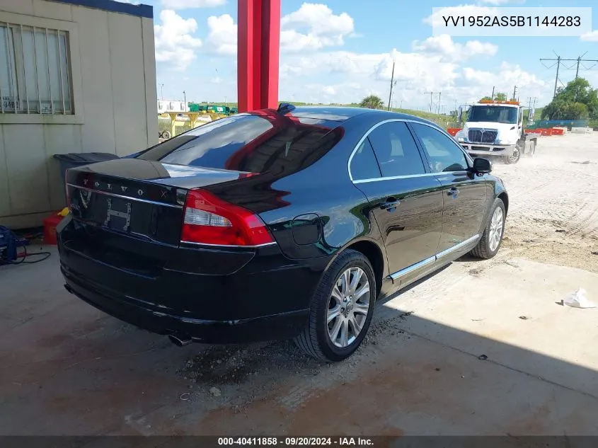 2011 Volvo S80 3.2 VIN: YV1952AS5B1144283 Lot: 40411858