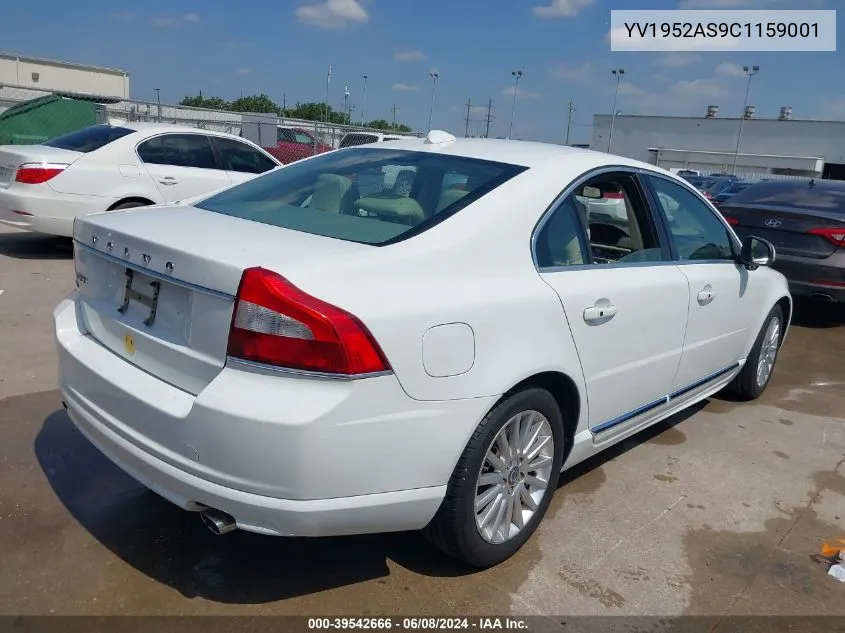 YV1952AS9C1159001 2012 Volvo S80 3.2/3.2 Platinum/3.2 Premier Plus