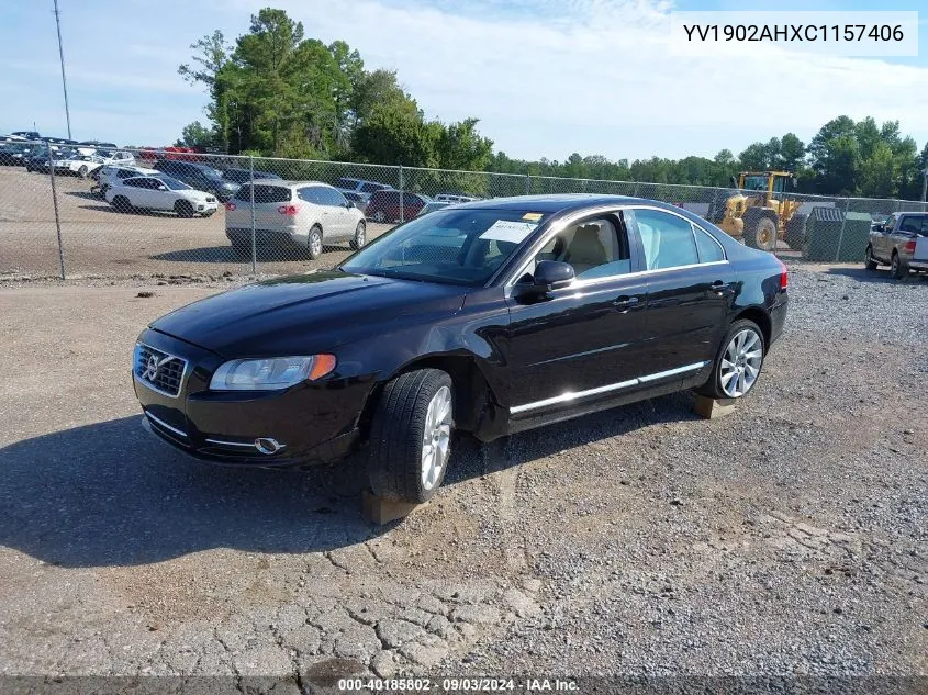 YV1902AHXC1157406 2012 Volvo S80 T6/T6 Platinum/T6 Premier Plus