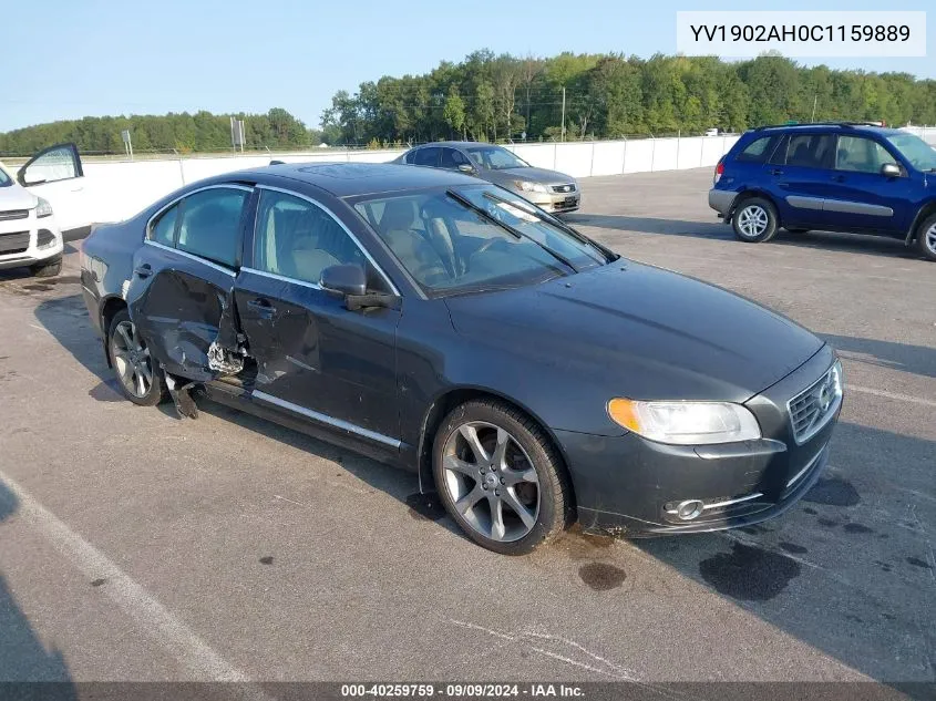 2012 Volvo S80 T6/T6 Platinum/T6 Premier Plus VIN: YV1902AH0C1159889 Lot: 40259759