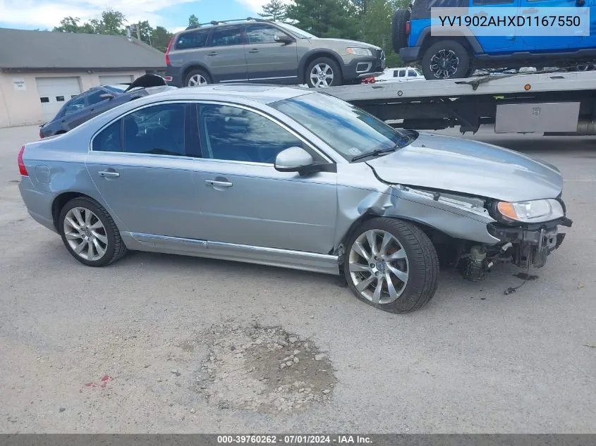 YV1902AHXD1167550 2013 Volvo S80 T6/T6 Platinum/T6 Premier Plus