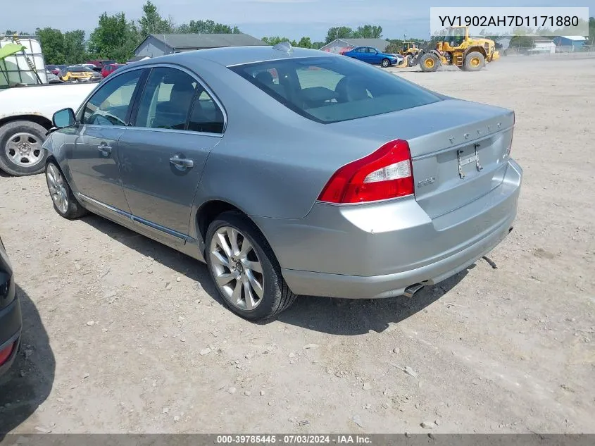 2013 Volvo S80 T6/T6 Platinum/T6 Premier Plus VIN: YV1902AH7D1171880 Lot: 39785445