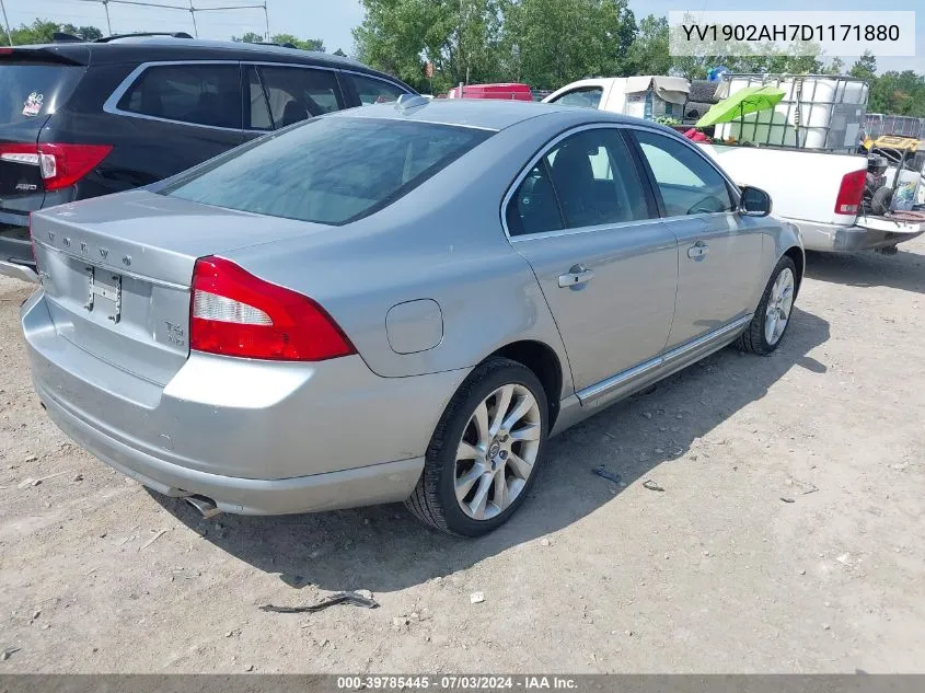 2013 Volvo S80 T6/T6 Platinum/T6 Premier Plus VIN: YV1902AH7D1171880 Lot: 39785445