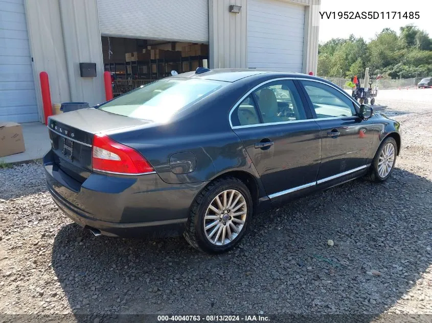 2013 Volvo S80 3.2 Premier Plus VIN: YV1952AS5D1171485 Lot: 40040763