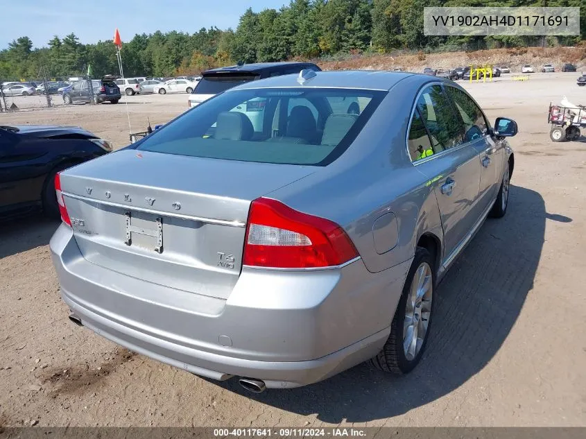 YV1902AH4D1171691 2013 Volvo S80 T6 Platinum