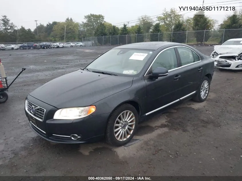 2013 Volvo S80 3.2 VIN: YV1940AS5D1171218 Lot: 40362050