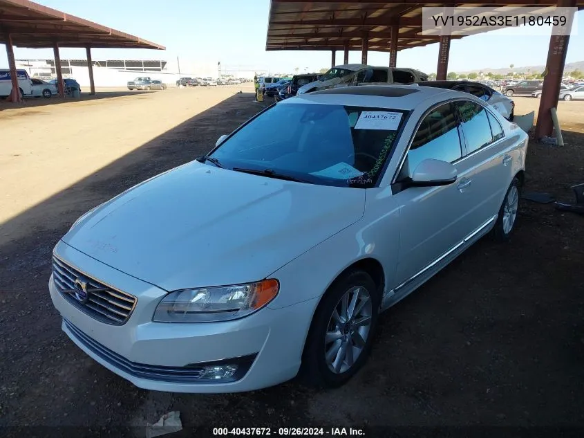 2014 Volvo S80 3.2/3.2 Platinum/3.2 Premier Plus VIN: YV1952AS3E1180459 Lot: 40437672