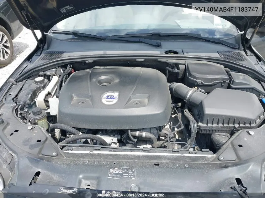 YV140MAB4F1183747 2015 Volvo S80 T5