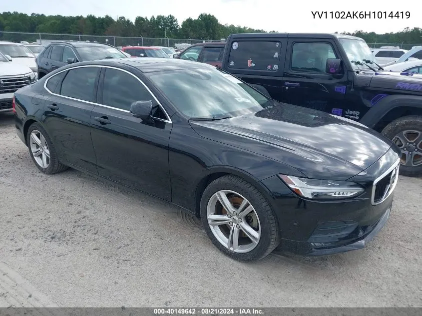 YV1102AK6H1014419 2017 Volvo S90 T5 Momentum