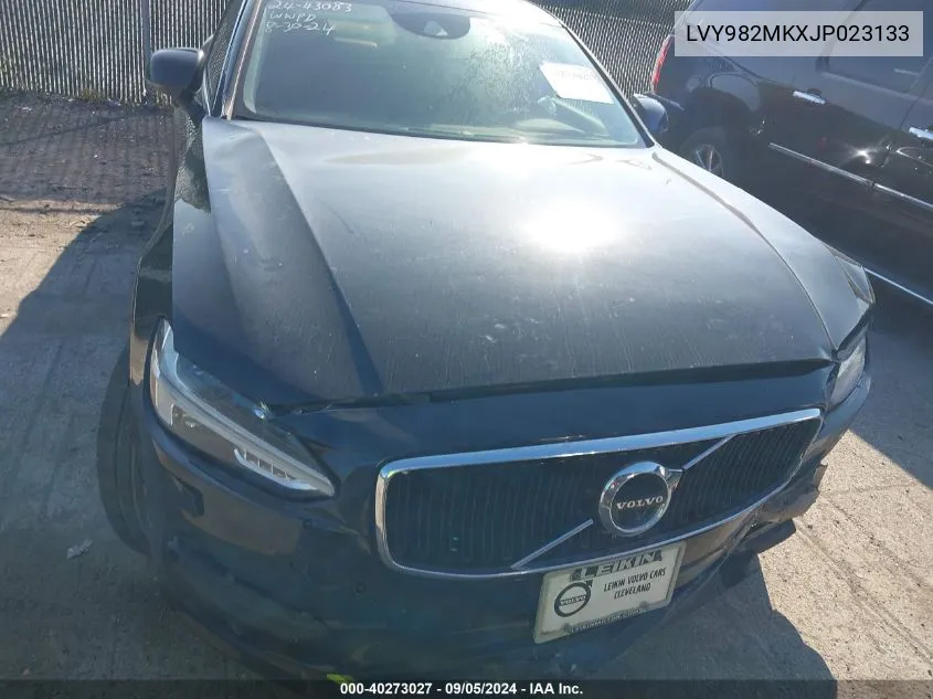 LVY982MKXJP023133 2018 Volvo S90 T5 Momentum