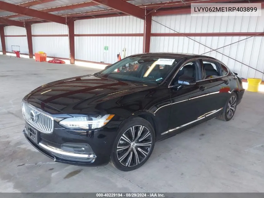 LVY062ME1RP403899 2024 Volvo S90 B6 Plus