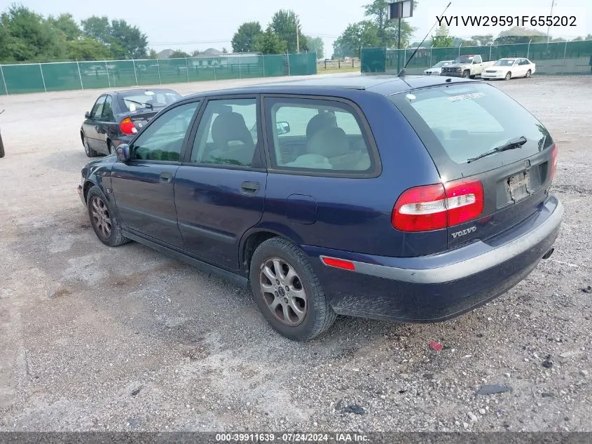 YV1VW29591F655202 2001 Volvo V40 A/Sport Edition