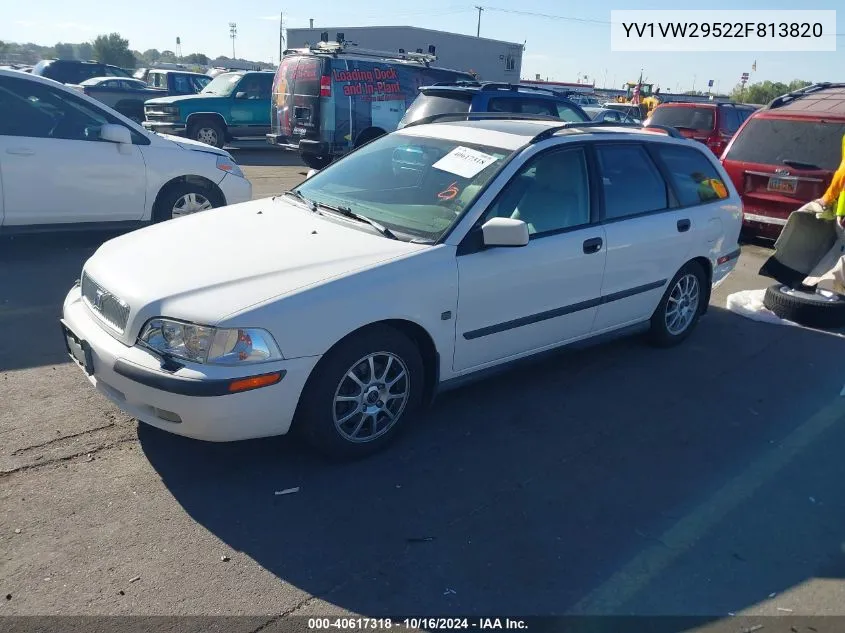 YV1VW29522F813820 2002 Volvo V40 A