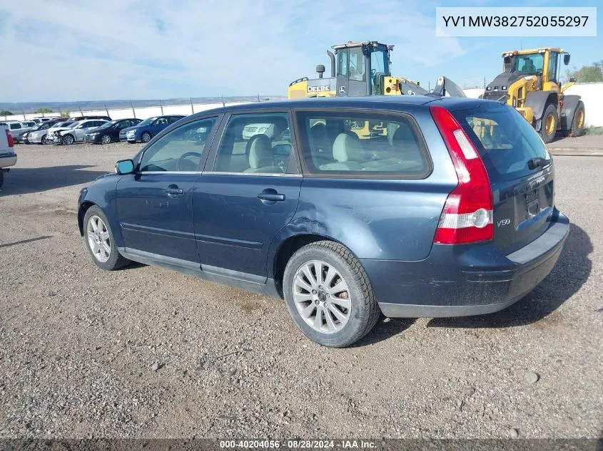 2005 Volvo V50 2.4I VIN: YV1MW382752055297 Lot: 40204056