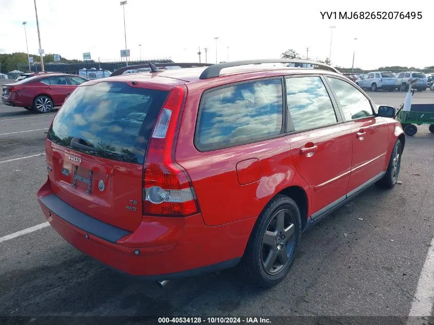 2005 Volvo V50 T5/T5 Awd/T5 Awd M Sr VIN: YV1MJ682652076495 Lot: 40534128