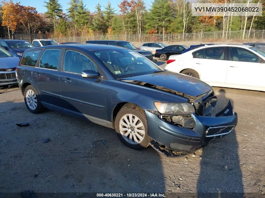 2005 Volvo V50 2.4I VIN: YV1MW390452068022 Lot: 40630221