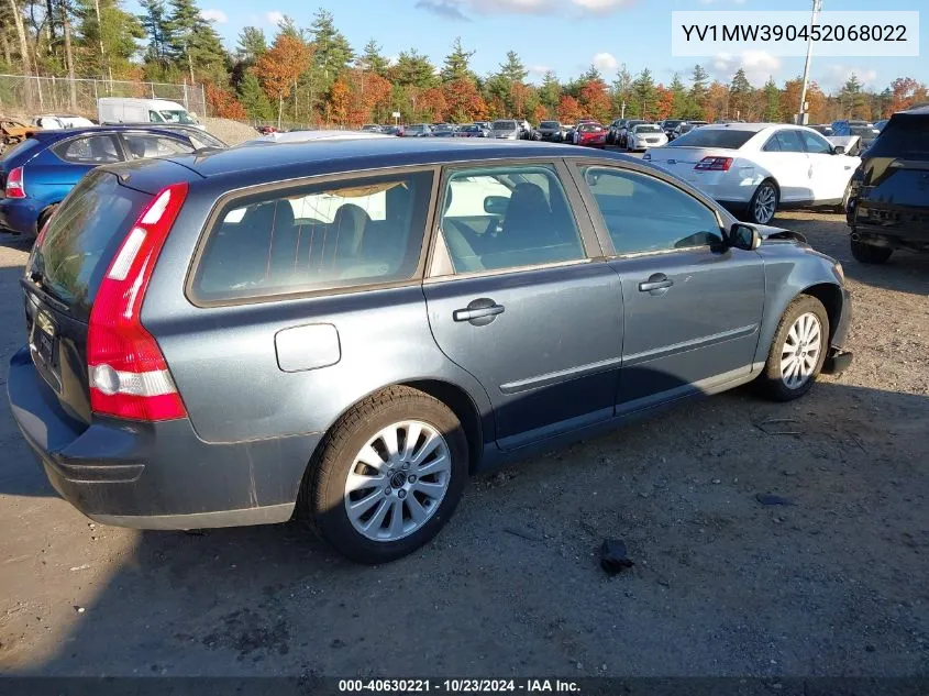 YV1MW390452068022 2005 Volvo V50 2.4I