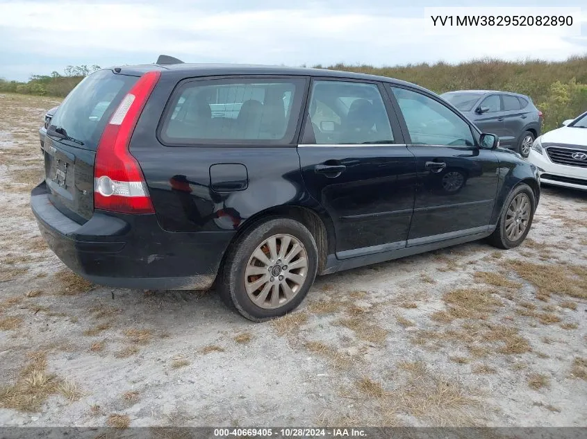 2005 Volvo V50 2.4I VIN: YV1MW382952082890 Lot: 40669405