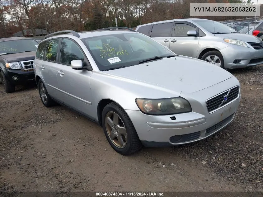 2005 Volvo V50 T5/T5 Awd VIN: YV1MJ682652063262 Lot: 40874304