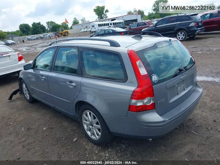 YV1MW682562222162 2006 Volvo V50 T5