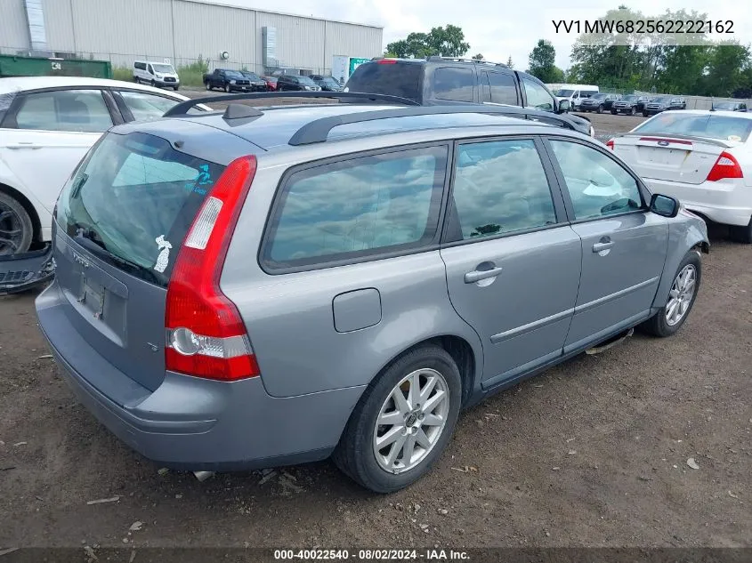 YV1MW682562222162 2006 Volvo V50 T5