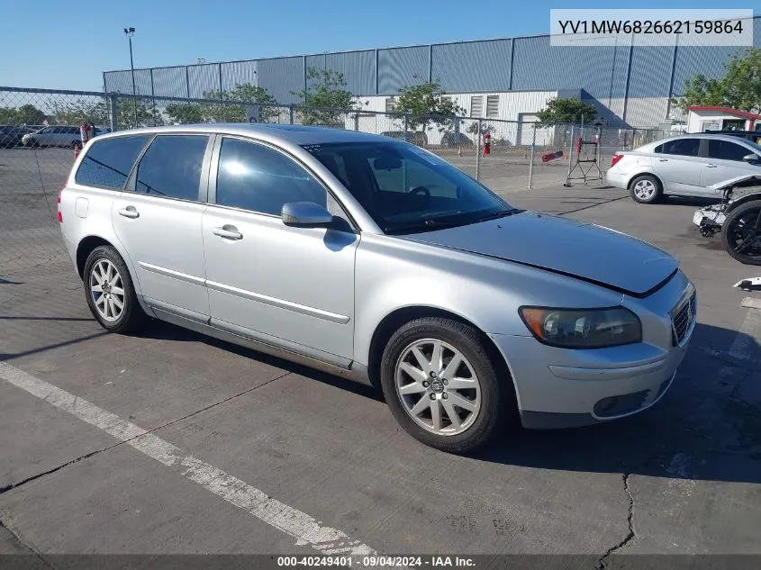 2006 Volvo V50 T5 VIN: YV1MW682662159864 Lot: 40249401