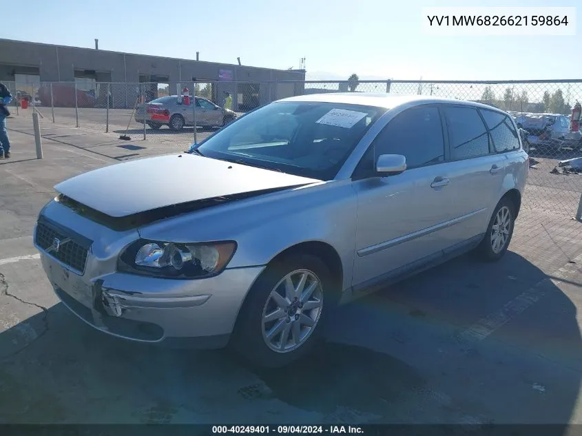 2006 Volvo V50 T5 VIN: YV1MW682662159864 Lot: 40249401