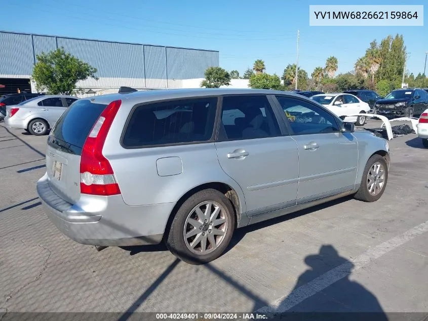 2006 Volvo V50 T5 VIN: YV1MW682662159864 Lot: 40249401