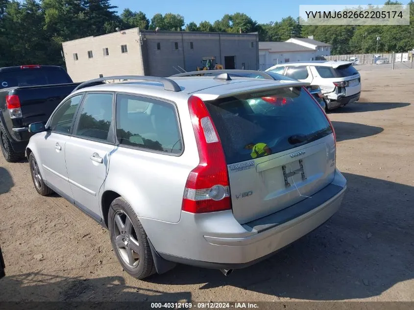 YV1MJ682662205174 2006 Volvo V50 T5