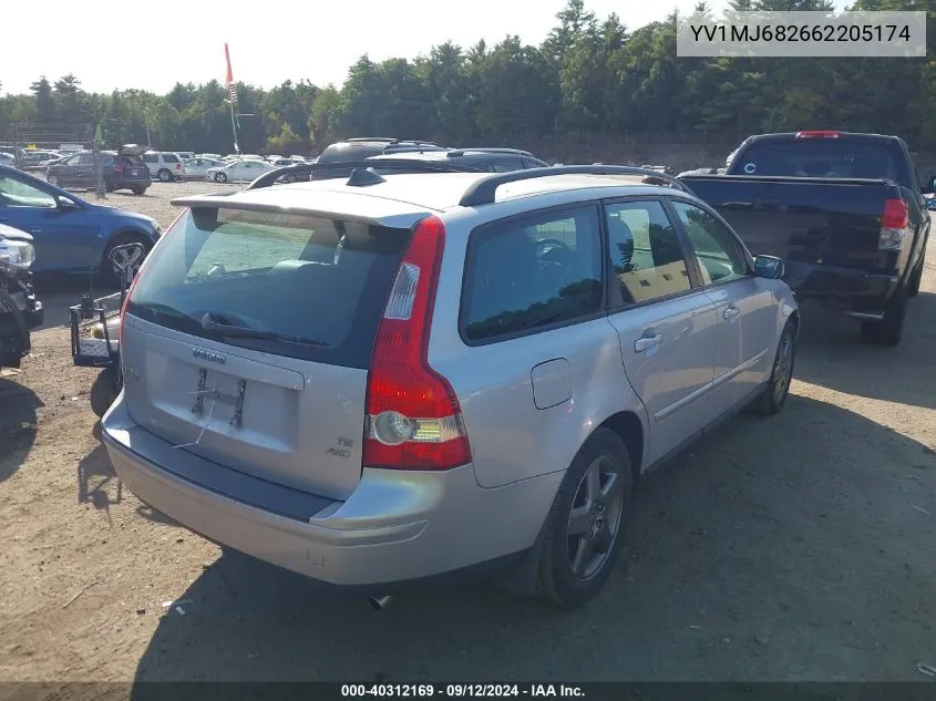 2006 Volvo V50 T5 VIN: YV1MJ682662205174 Lot: 40312169