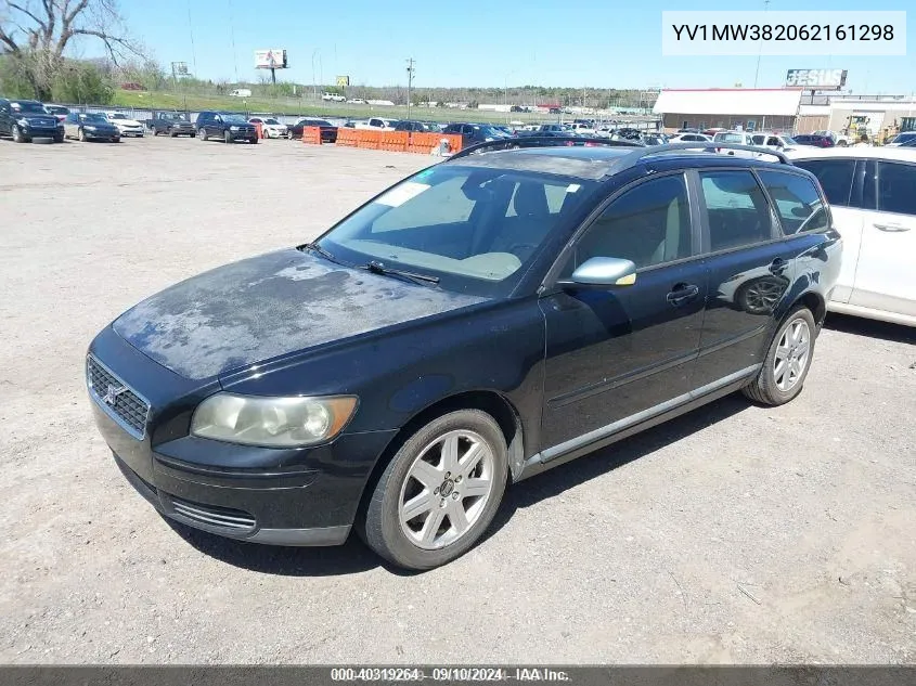 2006 Volvo V50 2.4I VIN: YV1MW382062161298 Lot: 40319264