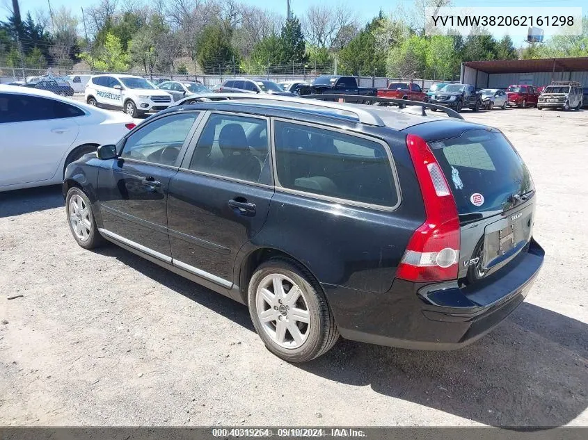 YV1MW382062161298 2006 Volvo V50 2.4I