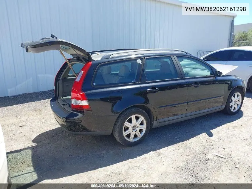 2006 Volvo V50 2.4I VIN: YV1MW382062161298 Lot: 40319264