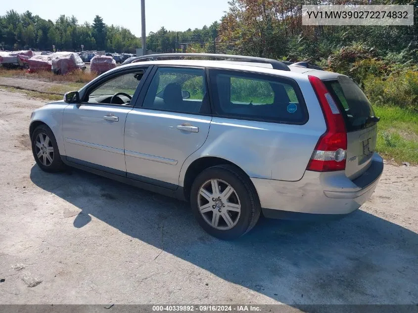 YV1MW390272274832 2007 Volvo V50 2.4I